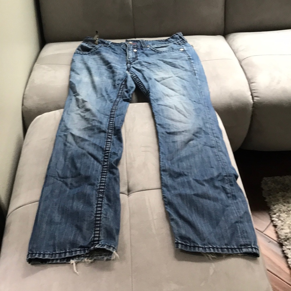 Affliction blue jeans